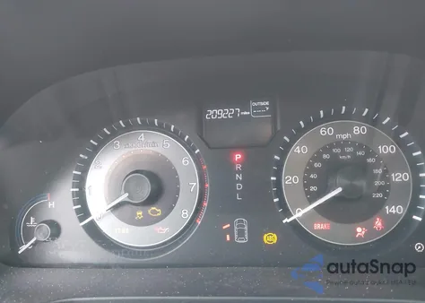 2012 Honda Odyssey Ex z USA, uszkodzony, nr VIN 5FNRL5H43CB019568